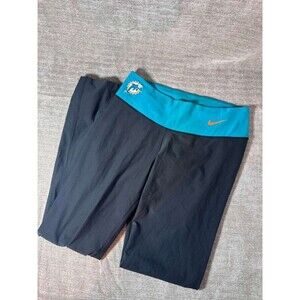 Nike Miami Dolphins Leggings Women's Medium Black NFL Wide Leg Yoga